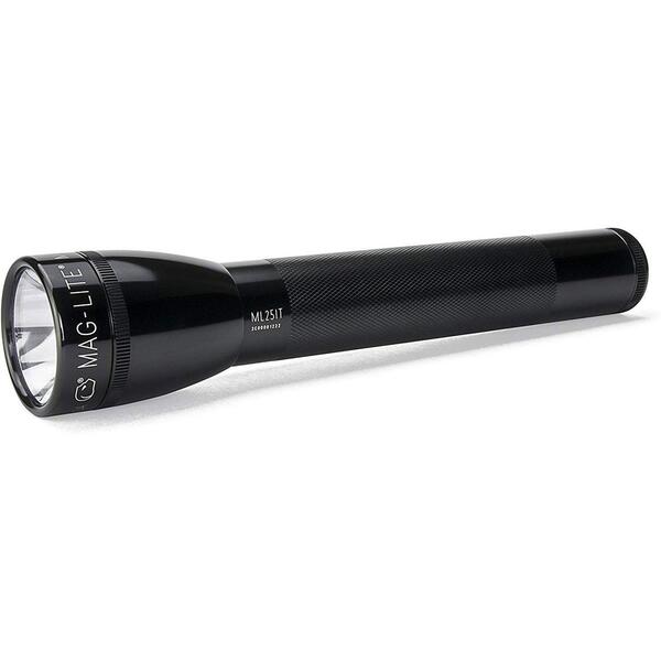 186-000-087 MAGLITE 2-CELL C BATTERY BLACK XENON FLASHLIGHT
